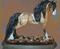 Art: FRIESIAN PAINT CROSS  by Artist Pamela Ann Lee