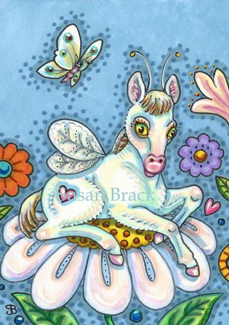 Art: HORSEFLY FILLY by Artist Susan Brack
