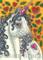 Art: UNICORN'S GARDEN OF HEARTS by Artist Susan Brack