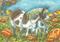 Art: PONIES IN THE PUMPKIN PATCH by Artist Susan Brack