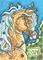 Art: BUTTERFLY PALOMINO by Artist Susan Brack