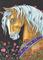 Art: VALENTINE PALOMINO by Artist Susan Brack