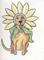Art: Henry as a Flower... by Artist Jenny Doss