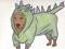 Art: Petey as a Dragon... by Artist Jenny Doss