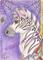 Art: Wild Zebra - Halloween Carousel #2 - SOLD by Artist Kim Loberg