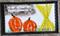 Art: Ghostly greetings welcome sign by Artist Deborah Sprague