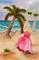 Art: Aloha Hula by Artist Melanie Pruitt
