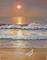 Art: Beach Sunrise - Sold by Artist Heather M. Mathieson