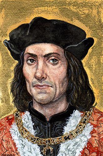 Art: Henry VII by Artist Mark Satchwill