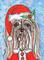 Art: Santa Apso 1 by Artist Melinda Dalke