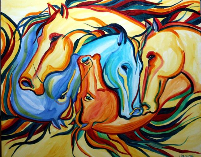 Art: Revolution One by Artist Laurie Justus Pace