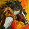 Art: A Race for Home by Artist Laurie Justus Pace