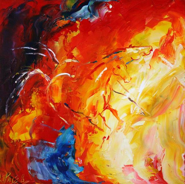 Art: Of the Fire by Artist Laurie Justus Pace
