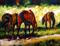 Art: Horses Three by Artist Laurie Justus Pace