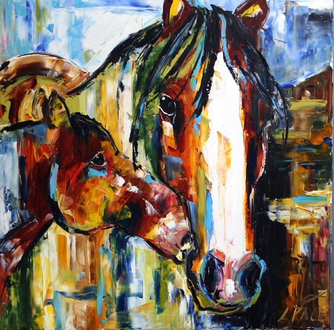 Art: Mother and Child by Artist Laurie Justus Pace