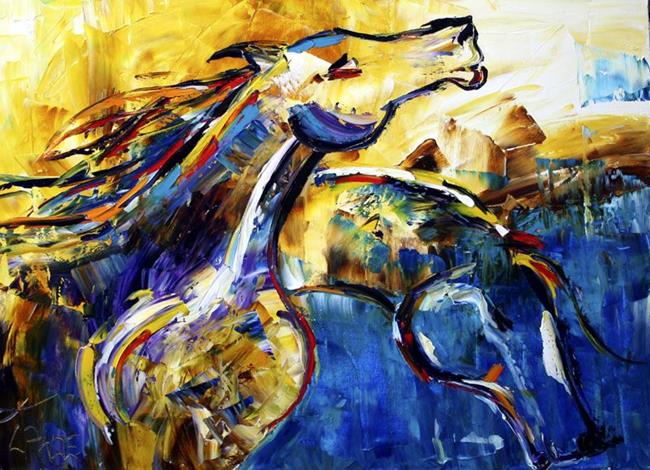 Art: Crossing Over by Artist Laurie Justus Pace
