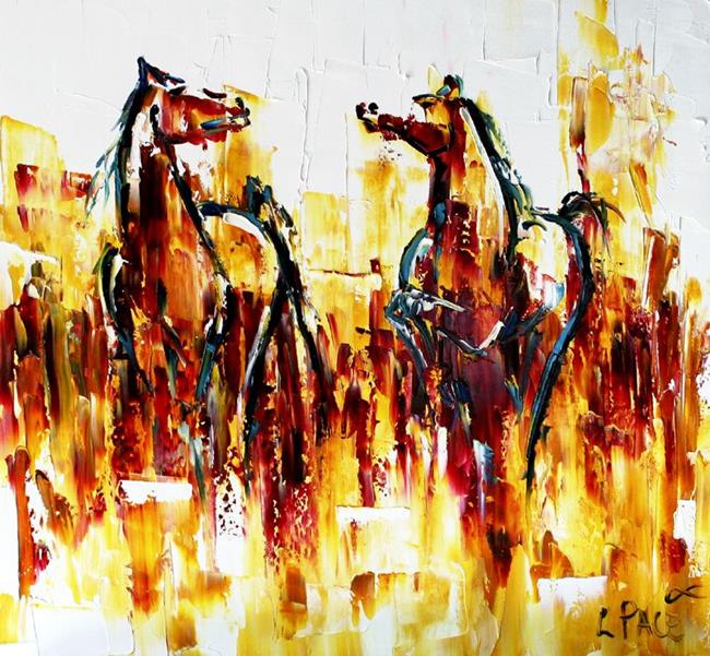 Art: Two of a Kind by Artist Laurie Justus Pace