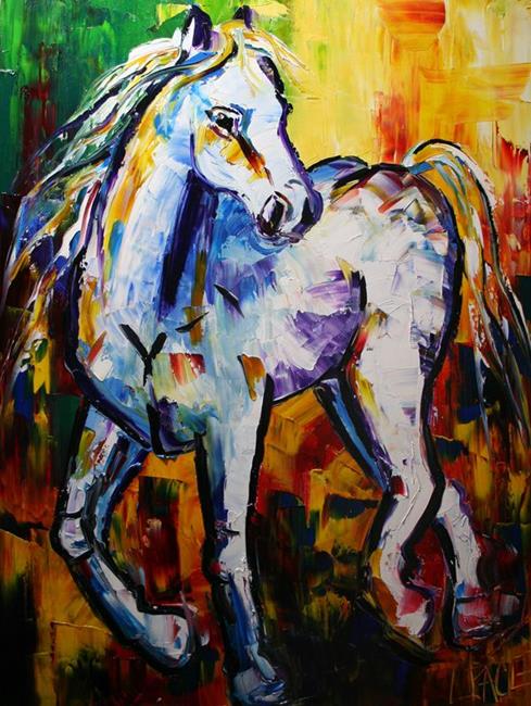 Art: Spring Play by Artist Laurie Justus Pace