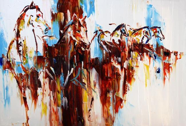 Art: Sensing Danger by Artist Laurie Justus Pace