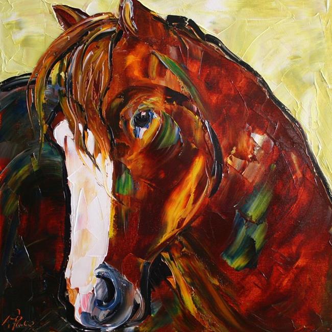 Art: Old Red by Artist Laurie Justus Pace