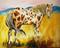 Art: Appy at Sunrise by Artist Laurie Justus Pace