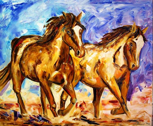 Art: Early Morning Play 2 by Artist Laurie Justus Pace