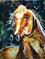 Art: Yellow Horse Two by Artist Laurie Justus Pace