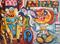 Art: Rubbing Liniment On Granny by Artist Elisa Vegliante