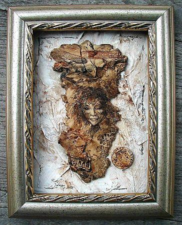 Art: Shards of Fey SOLD by Artist Cathy (Kate) Johnson