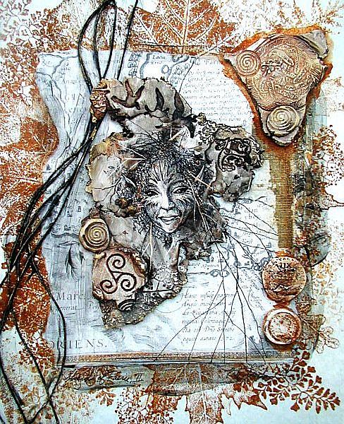Art: Shards of Faerie II SOLD by Artist Cathy  (Kate) Johnson