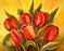 Art: Red Tulips by Artist Diane Millsap