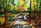 Art: Bridge in the Park by Artist Laurie Justus Pace