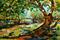 Art: Central Park New York by Artist Laurie Justus Pace