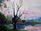 Art: Early Morning Wyoming by Artist Laurie Justus Pace