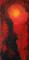 Art: FIRE IN THE SKY  (SOLD) by Artist Jaime Zatloukal Best