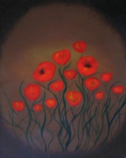 Art: SUMMER POPPIES(SOLD) by Artist Jaime Zatloukal Best