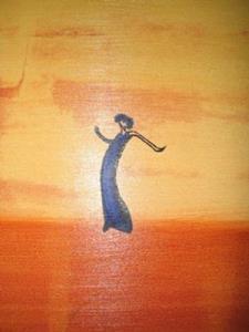Detail Image for art DANCING ALONE - sold