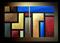 Art: ABSTRACT SQUARES 24-sold by Artist Jaime Zatloukal Best