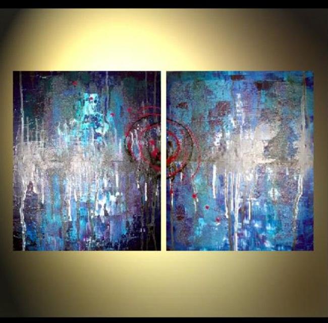 Art: CAVERN IN BLUE by Artist Jaime Zatloukal Best