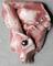 Art: BABY girl ART pendant by Artist Deborah Sprague