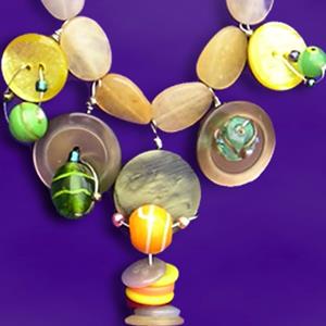 Detail Image for art Button Galore Necklace