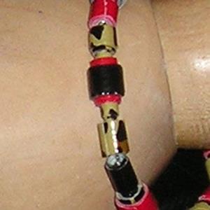 Detail Image for art Red and Black Duct tape Bracelet