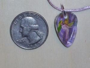 Detail Image for art Nude Lavender Fairy Necklace Pendant