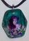 Art: Grass Fairy Pendant Necklace by Artist Emily J White