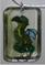 Art: Leaf Dragon Pendant Necklace by Artist Emily J White