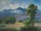 Art: Edge of Autumn - High Sierra Bishop California oil painting - Mt. Tom SOLD by Artist Karen Winters