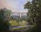 Art: Along the Arroyo - Arroyo Seco Colorado Street Bridge Pasadena SOLD by Artist Karen Winters
