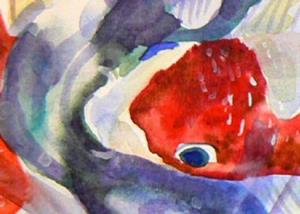 Detail Image for art Everybody Loves  Koi