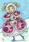 Art: LADYBIRD ON ICE by Artist Susan Brack
