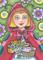 Art: RED RIDING HOOD Ladybug by Artist Susan Brack